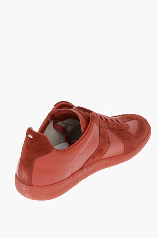 MM22 Leather and Suede REPLICA Sneakers