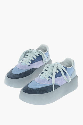 MM6 Sneakers con Dettagli in Camoscio e Suola Statement