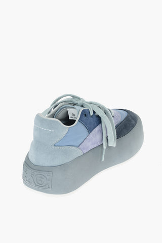MM6 Sneakers con Dettagli in Camoscio e Suola Statement