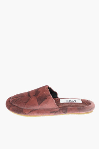 MM6 Slippers Imbottite con Suola in Gomma