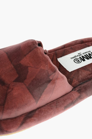 MM6 Slippers Imbottite con Suola in Gomma