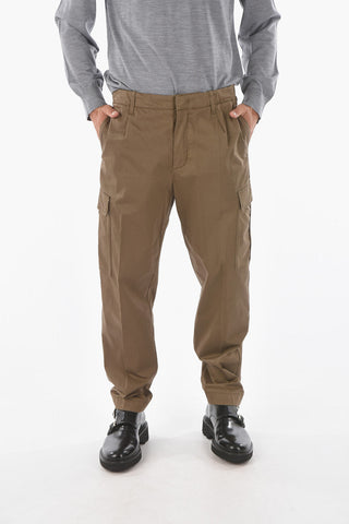 ZZEGNA single pleat cargo pants