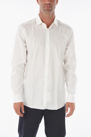 EZ TAILORING Cotton Premium Shirt with Classic Collar