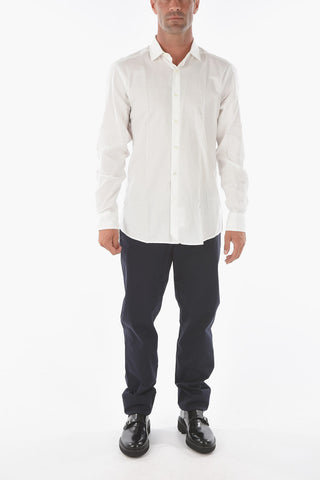 EZ TAILORING Cotton Premium Shirt with Classic Collar