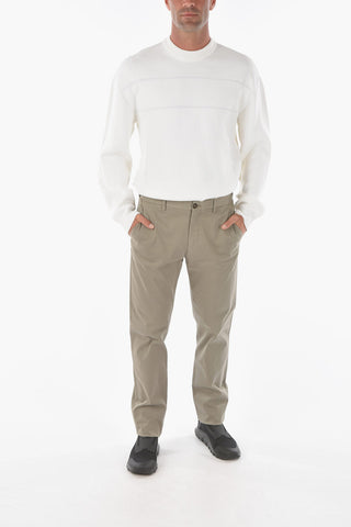 ZZEGNA stretch cotton 4 pockets pants