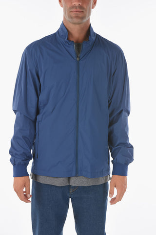 ZZEGNA solid color reversible outerwear jacket