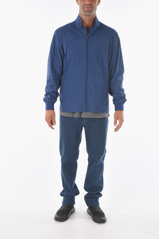 ZZEGNA solid color reversible outerwear jacket