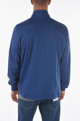 ZZEGNA solid color reversible outerwear jacket