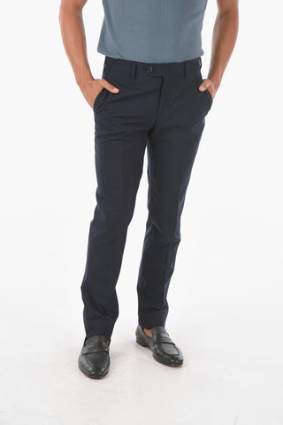 Virgin Wool ITALIAN FIT Pants with Pleat