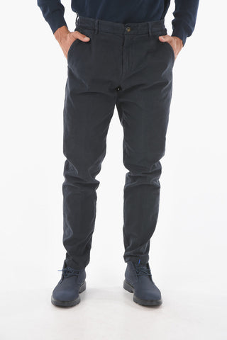 Pantaloni Chino MARAIS in Cotone Stretch con Passanti