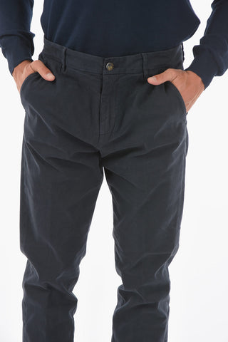 Pantaloni Chino MARAIS in Cotone Stretch con Passanti