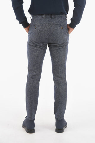 Pantaloni MITTE.812 a una Pince con Elastico in Vita