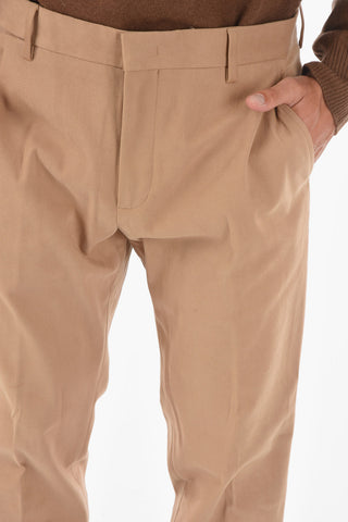 stretch cotton regular fit chinos