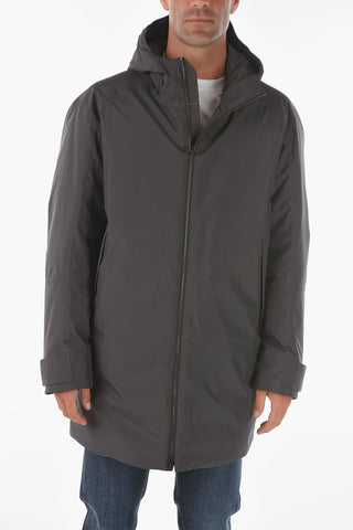 ZZEGNA padded jacket with hood