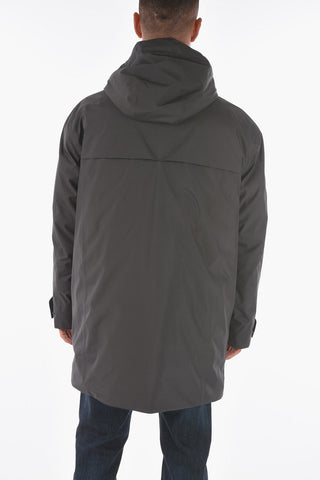 ZZEGNA padded jacket with hood