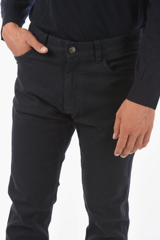 17cm 5 pockets stretch cotton  jeans