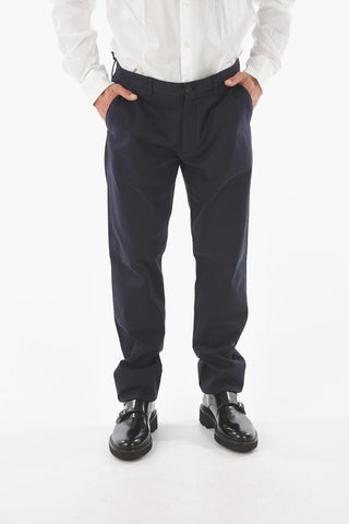ZZEGNA stretch cotton 4 pockets pants