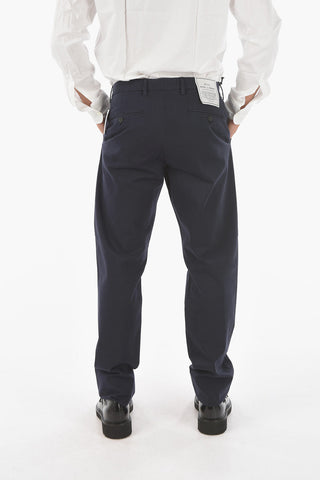 ZZEGNA stretch cotton 4 pockets pants