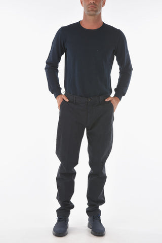 Belt Loop Stretch Cotton MARAIS.L. Chino Pants