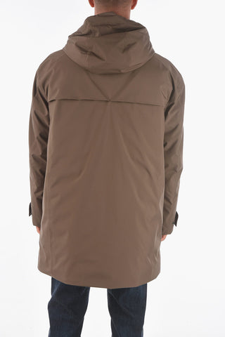 ZZEGNA padded jacket with hood