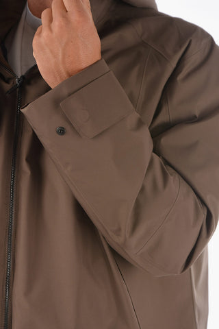 ZZEGNA padded jacket with hood