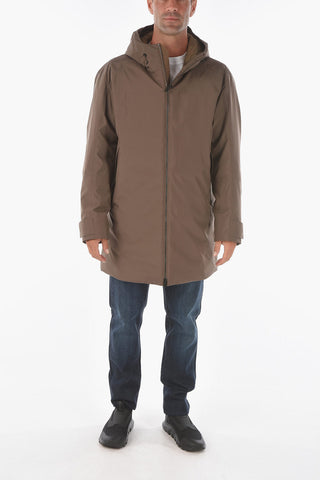 ZZEGNA padded jacket with hood
