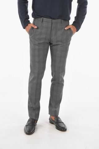 CC COLLECTION Abito 2 Bottoni RESET con Motivo District Check
