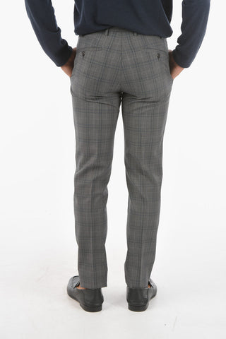 CC COLLECTION Abito 2 Bottoni RESET con Motivo District Check