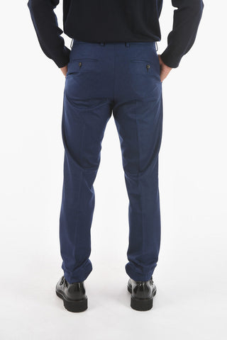 ZZEGNA wool side vents notch lapel 2-button suit
