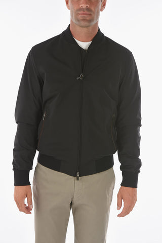 EZ TAILORING full zip wool bomber