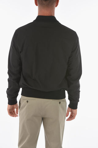 EZ TAILORING full zip wool bomber