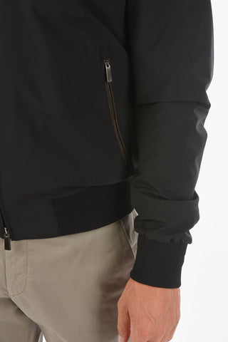 EZ TAILORING full zip wool bomber