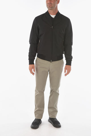 EZ TAILORING bomber in lana con zip frontale