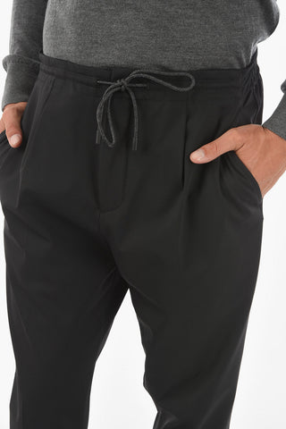 ZZEGNA Single-pleated 3-pocket Pants