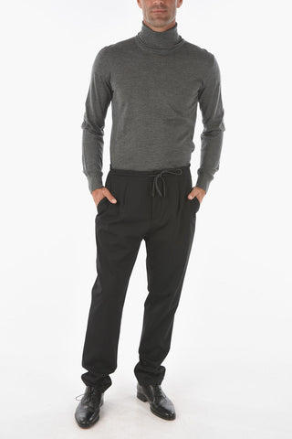 ZZEGNA Single-pleated 3-pocket Pants