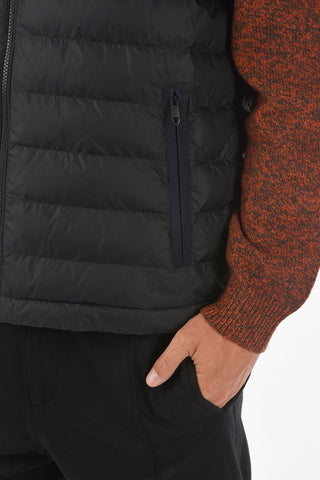 ZZEGNA padded sleeveless jacket