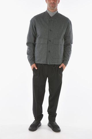 ZZEGNA 4 pockets cotton overshirt