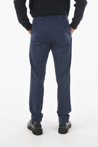 ZZEGNA side vents notch lapel 2-button suit