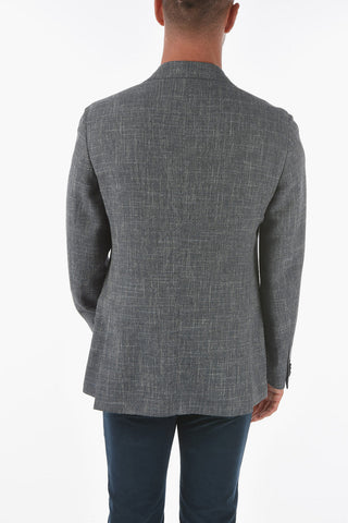 CC COLLECTION side vents notch lapel REFINED 2-button blazer