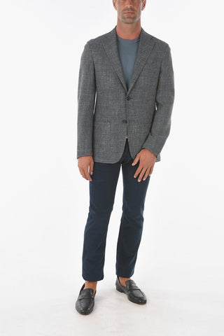 CC COLLECTION side vents notch lapel REFINED 2-button blazer