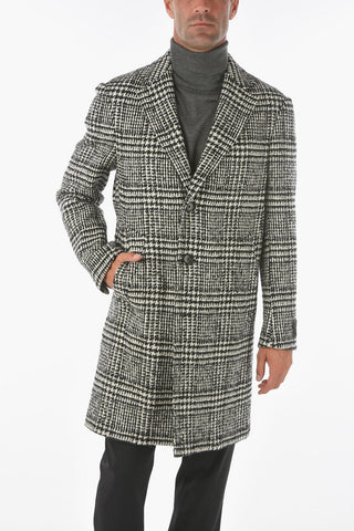 ZZEGNA two-tone chesterfield coat