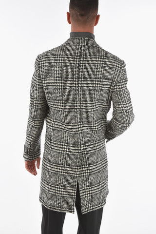 ZZEGNA two-tone chesterfield coat