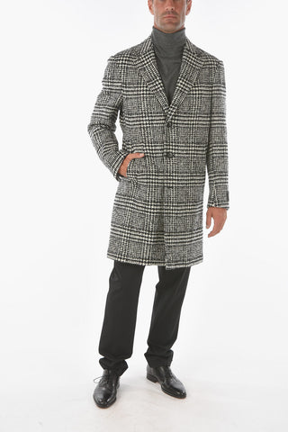 ZZEGNA two-tone chesterfield coat