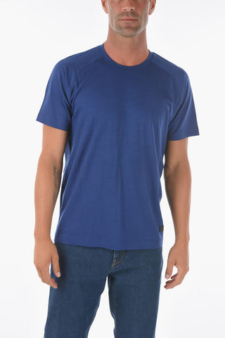 ZZEGNA wool crew-neck t-shirt