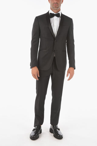 2 Button CERIM.ACADEMY Satin Detail Suit