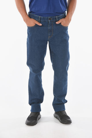 ZZEGNA 19cm stretch denim slim fit jeans