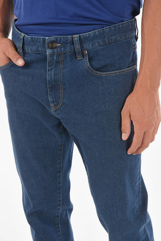 ZZEGNA 19cm stretch denim slim fit jeans