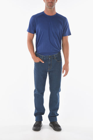 ZZEGNA 19cm stretch denim slim fit jeans
