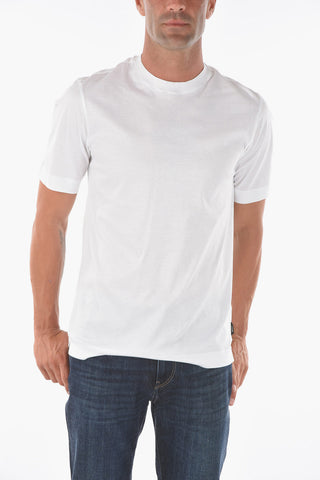ZZEGNA T-shirt Girocollo in Cotone