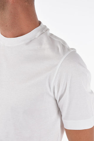 ZZEGNA T-shirt Girocollo in Cotone
